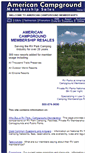 Mobile Screenshot of campground-memberships.com